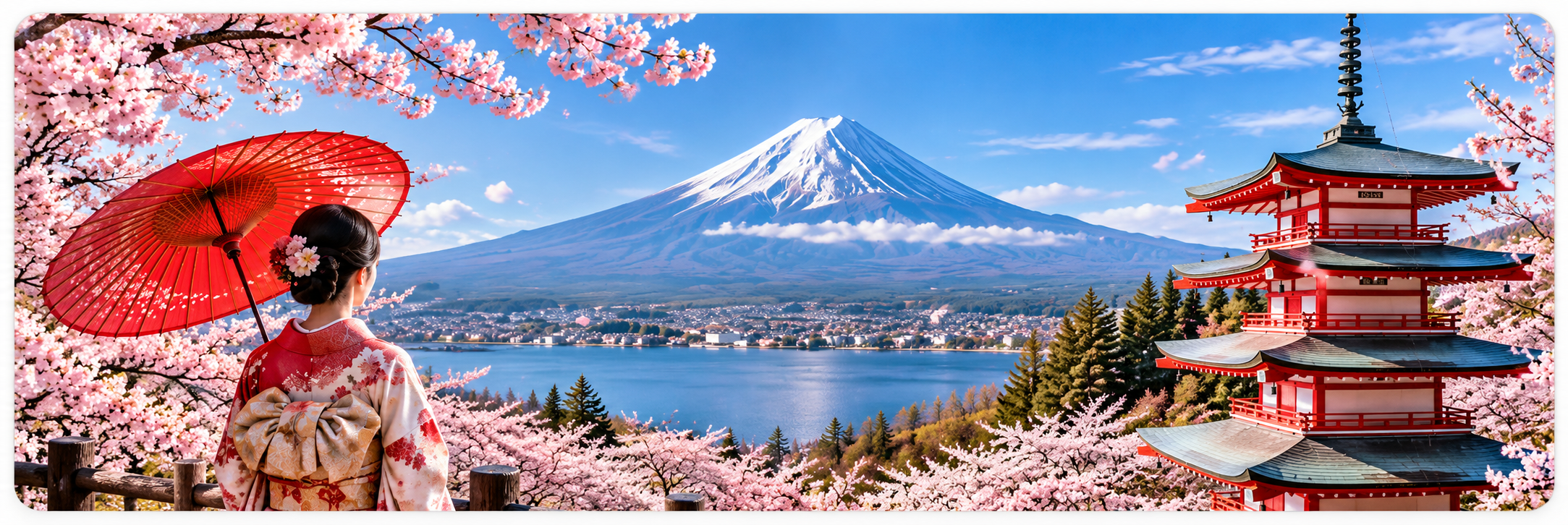 東京発 富士山日帰りツアー｜河口湖・忍野八海・忠霊塔